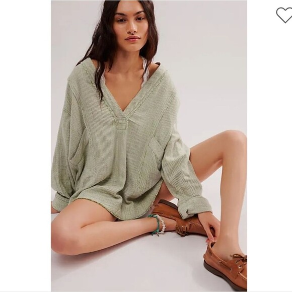 We The Free By The Shore Shirt Olive Combo Size L - Picture 13 of 13